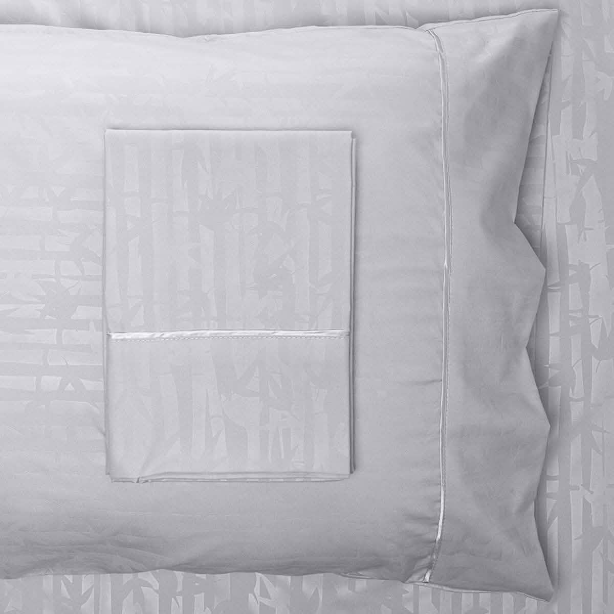 4-Piece Set: Super-Soft 1600 Series Bamboo Embossed Bed Sheet