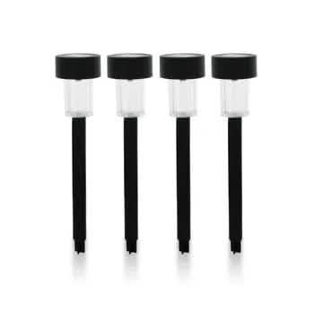 4-Piece: Solar Powered Garden Lights Set