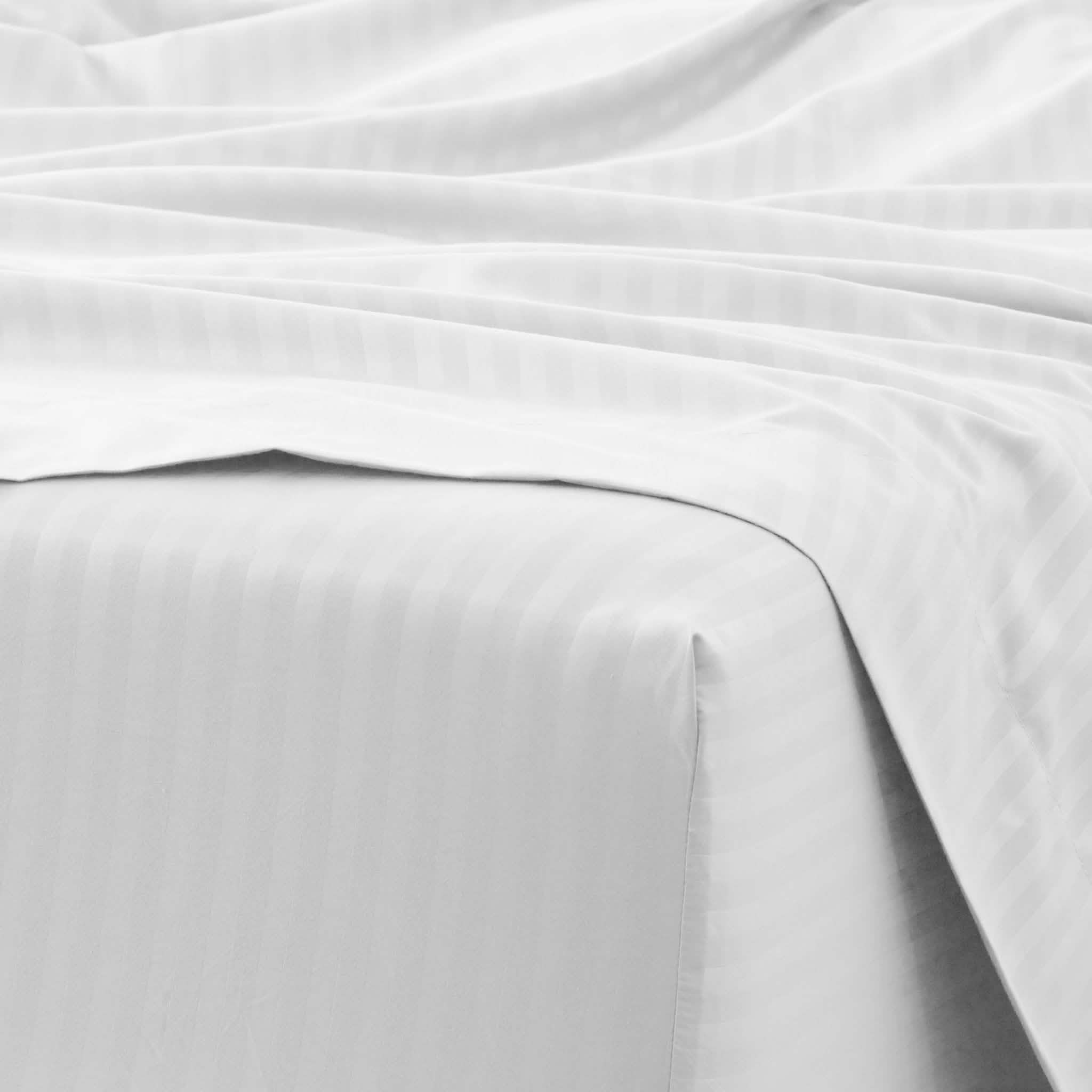 4-Piece Striped Embossed Sheet Set