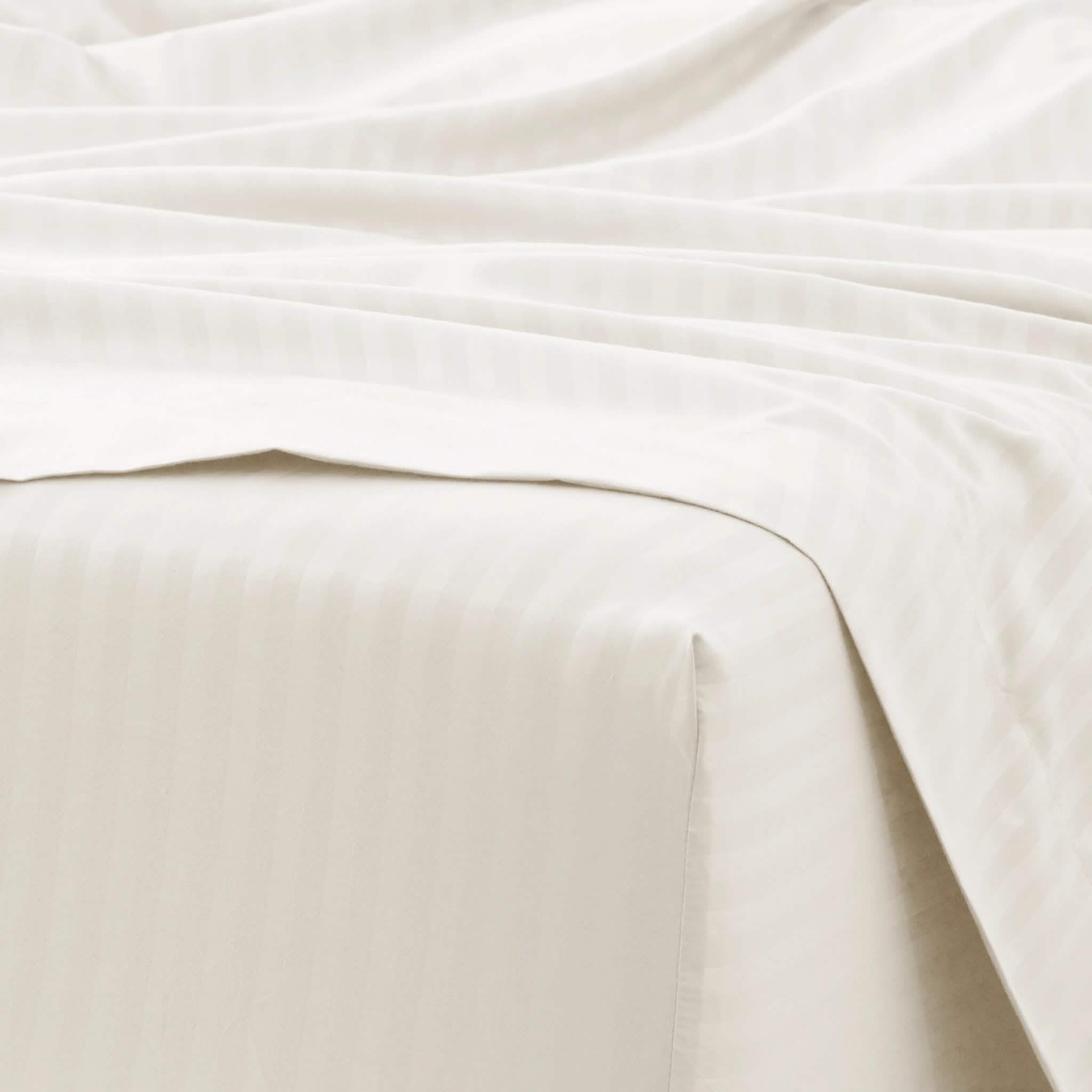 4-Piece Striped Embossed Sheet Set