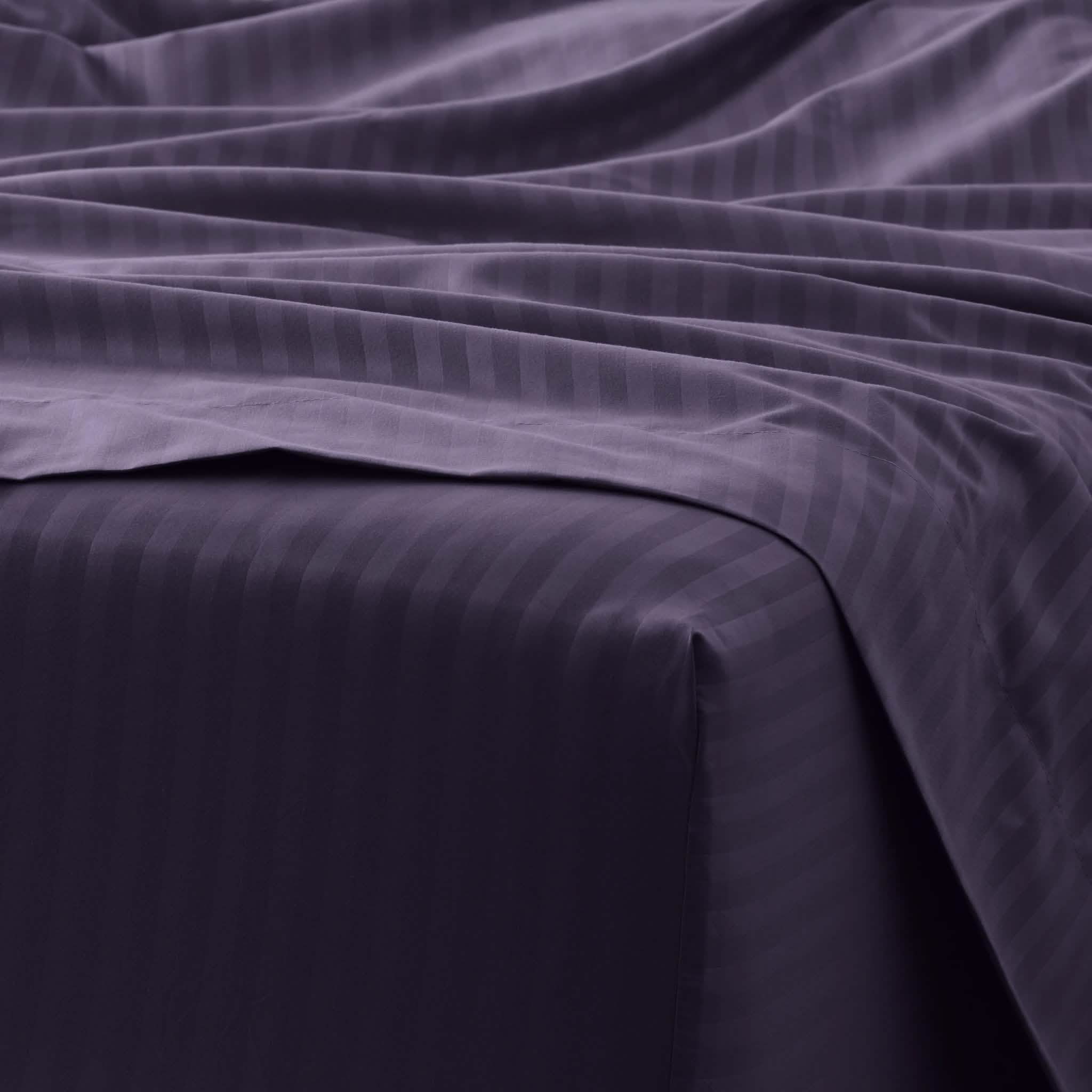 4-Piece Striped Embossed Sheet Set