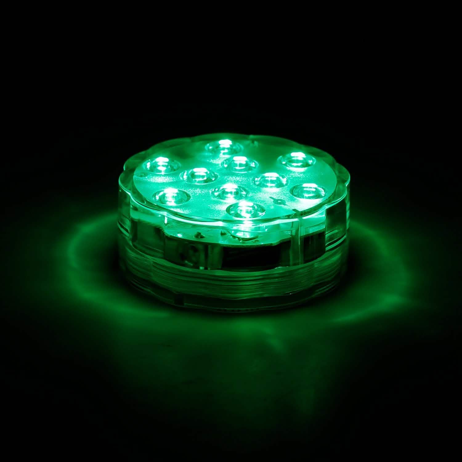 4-Piece: Submersible RGB LED Lights
