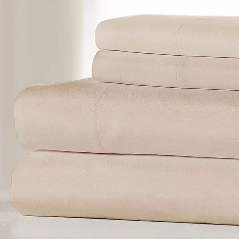 4-Piece: Super Soft Triple Brushed Microfiber Sheet Set