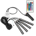 4-Pieces: 36 LEDs 12V Car Atmosphere Light Strip