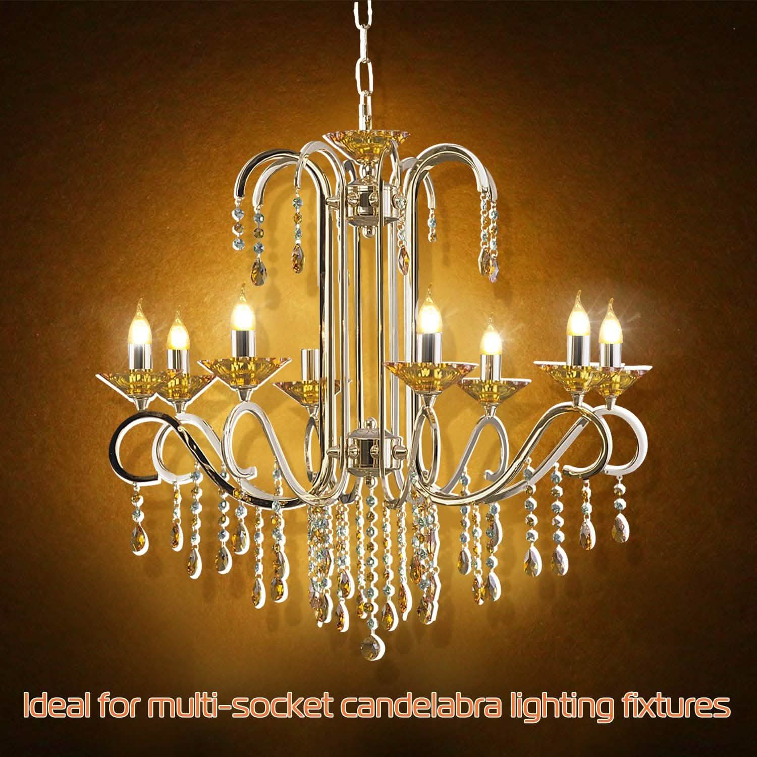 4-Pieces: 5W E12 Candelaria Bulbs