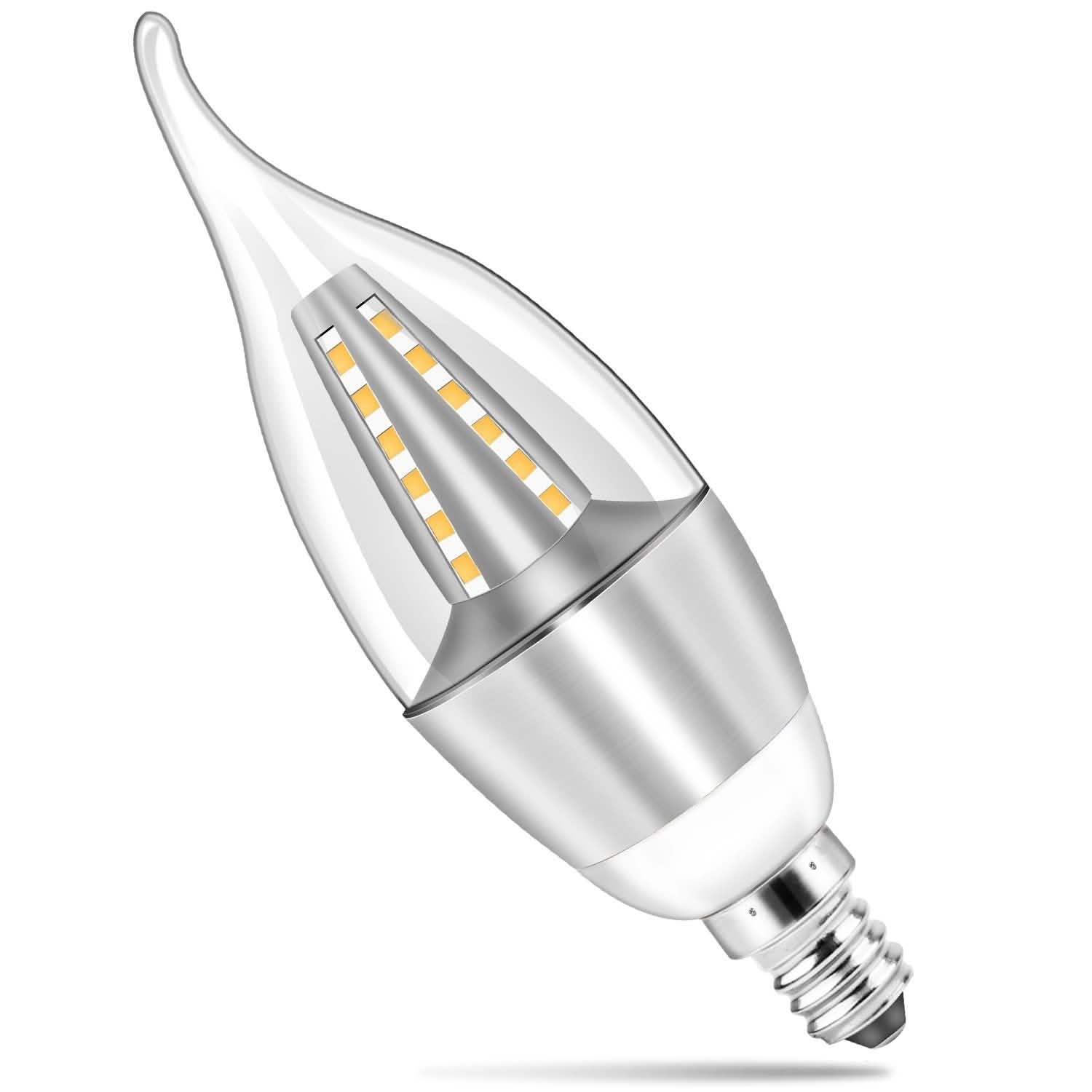 4-Pieces: 5W E12 Candelaria Bulbs