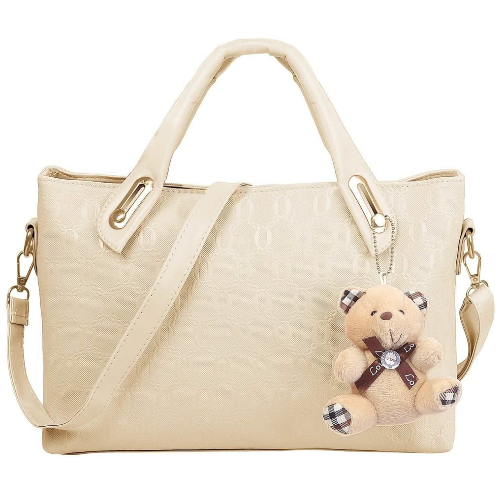 4-Pieces: Women Leather Handbag