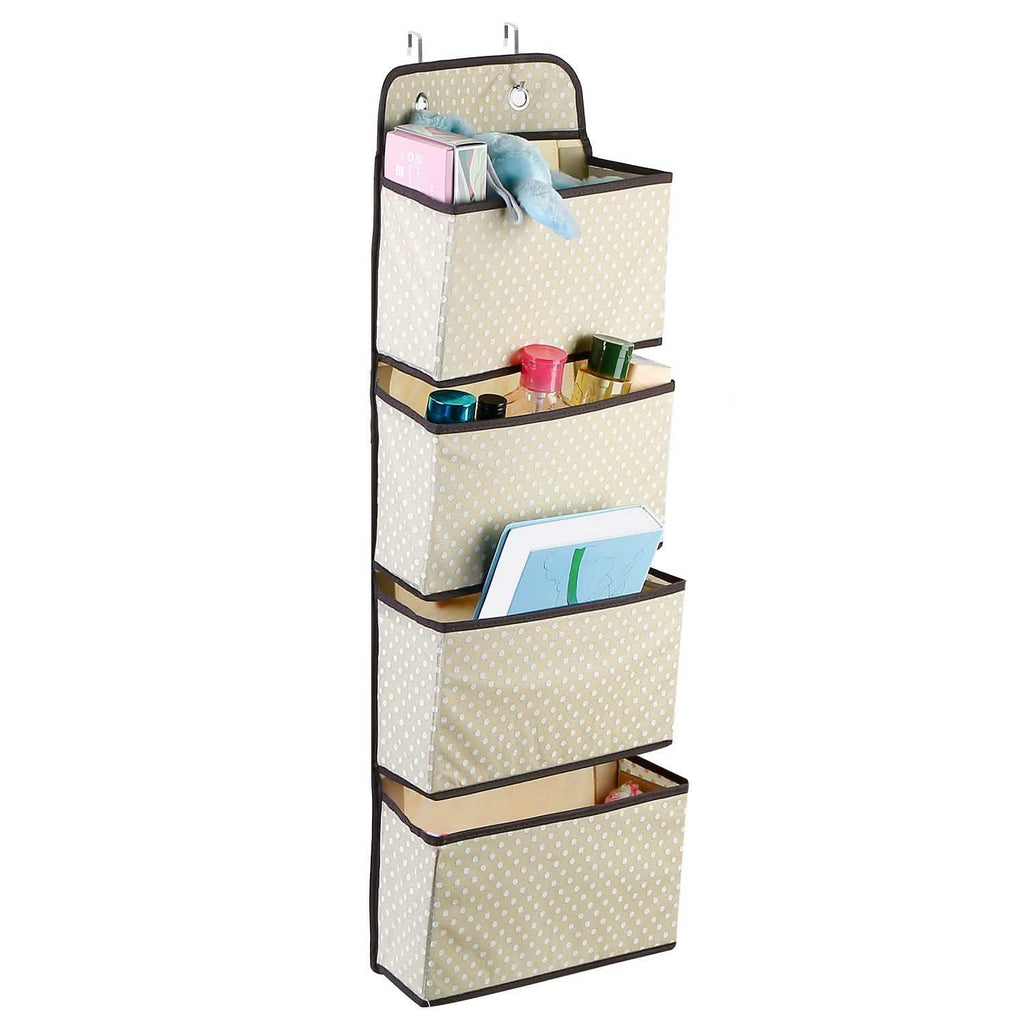 4-Pockets Wall Mount Closet Storage Organizer