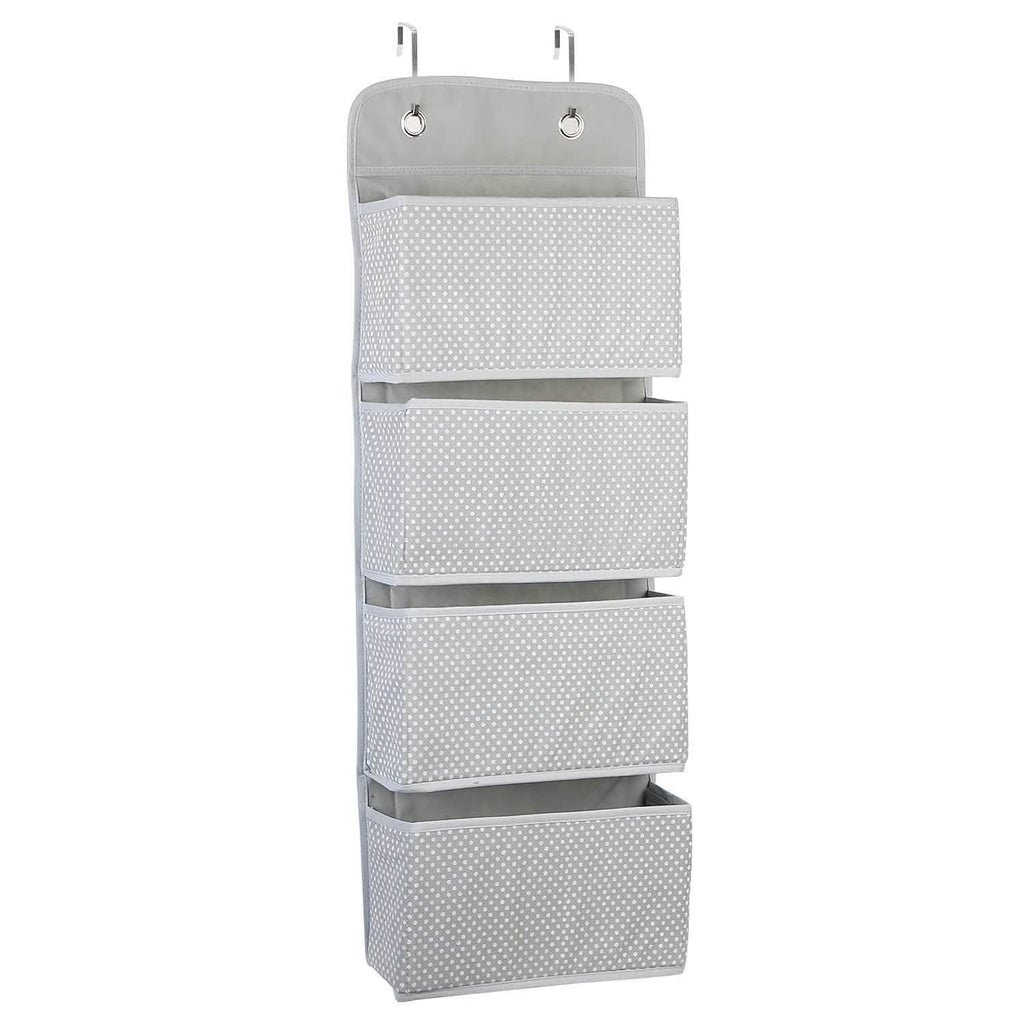 4-Pockets Wall Mount Closet Storage Organizer