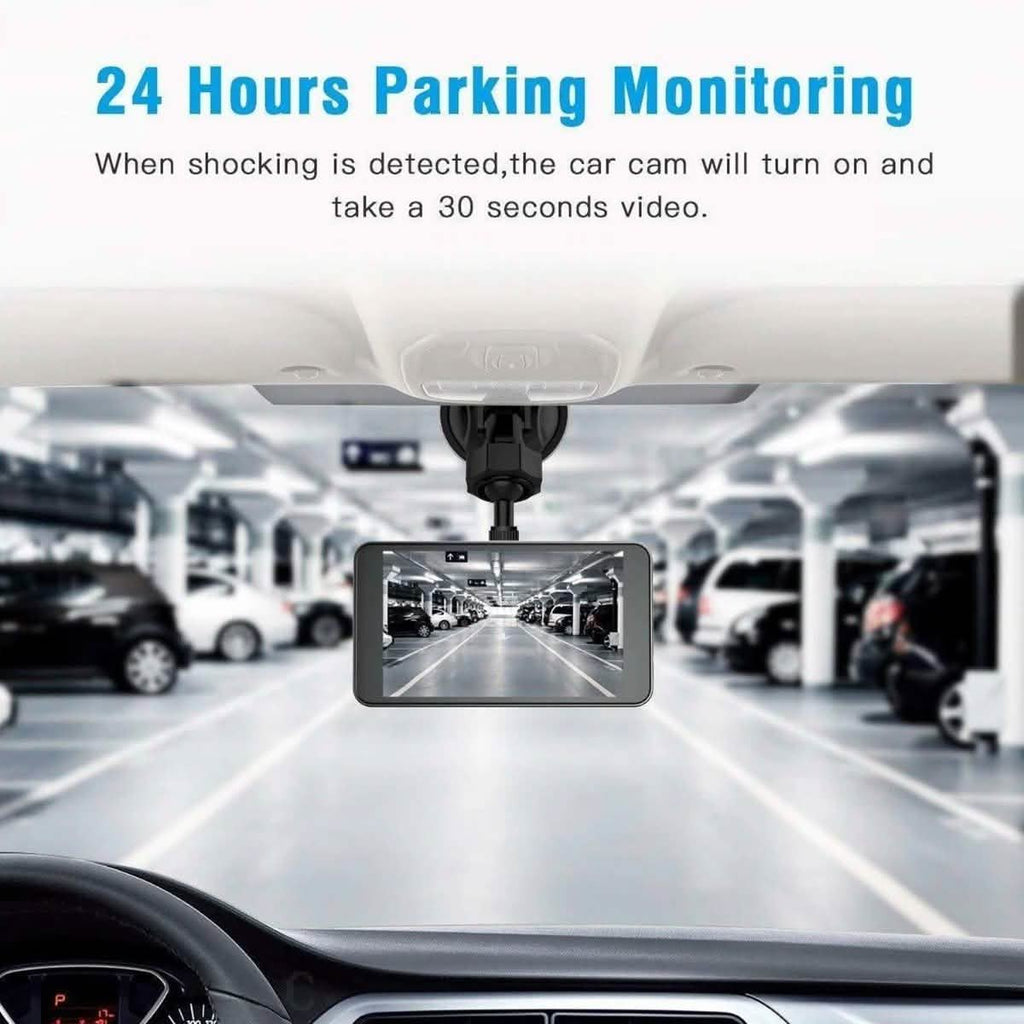 4" Vehicle 1080P Car Dashboard DVR Camera Video Recorder G-Sensor Dash Cam