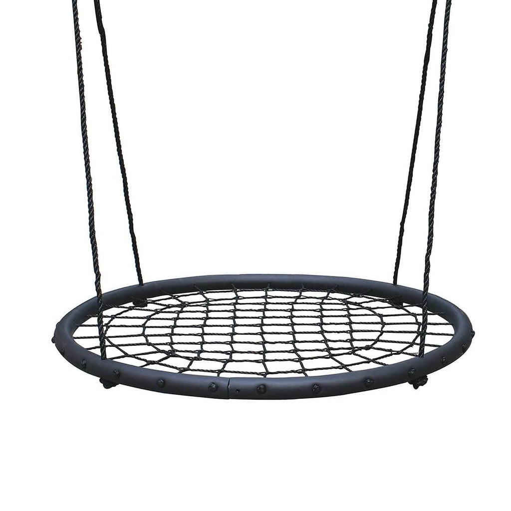 40" Disc Swings Seat Flying Saucer Tree Rope Web Net