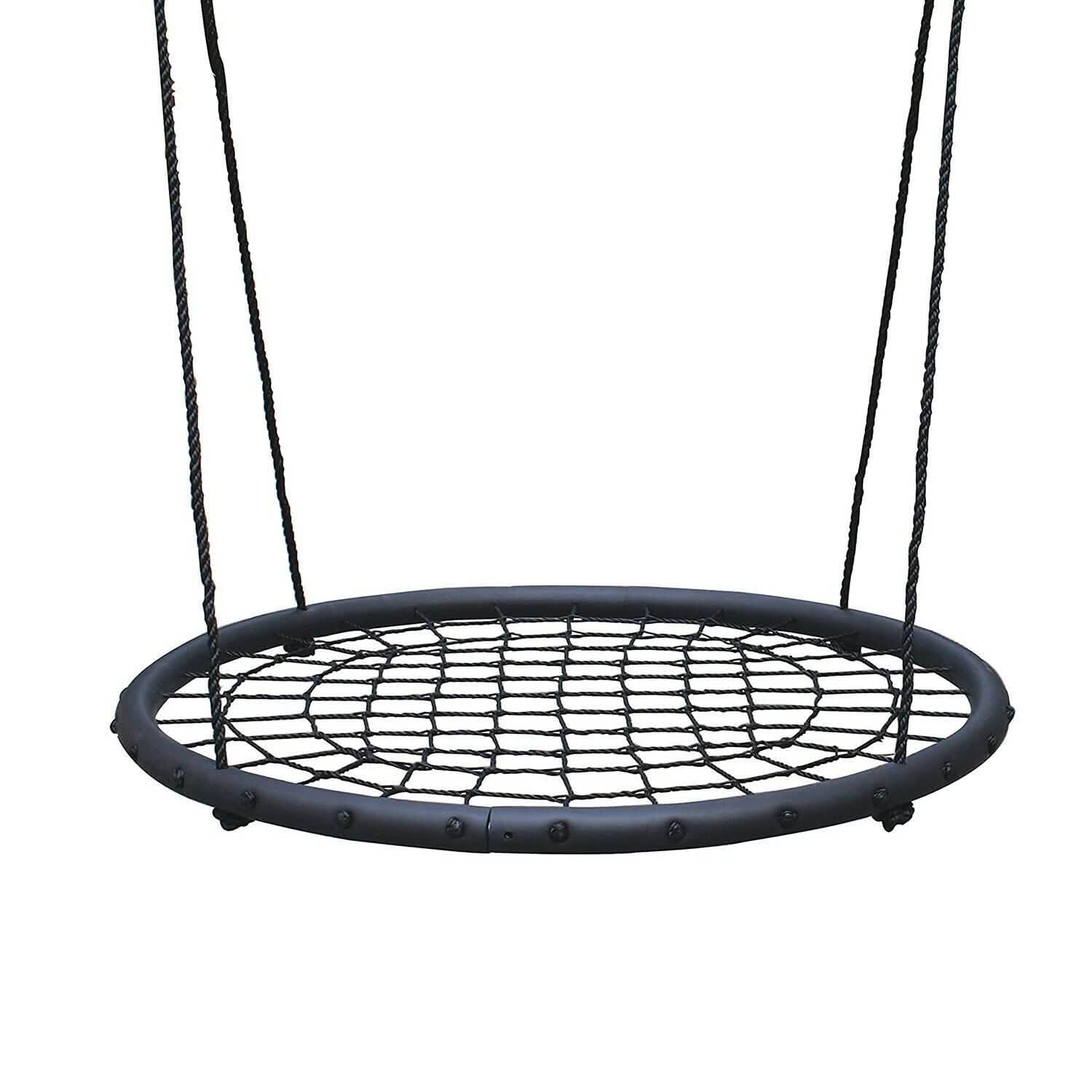 40" Disc Swings Seat Flying Saucer Tree Rope Web Net