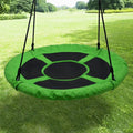 40 in Outdoor Tree Swing Hanging Rope Tire Saucer Seat Yard Mat