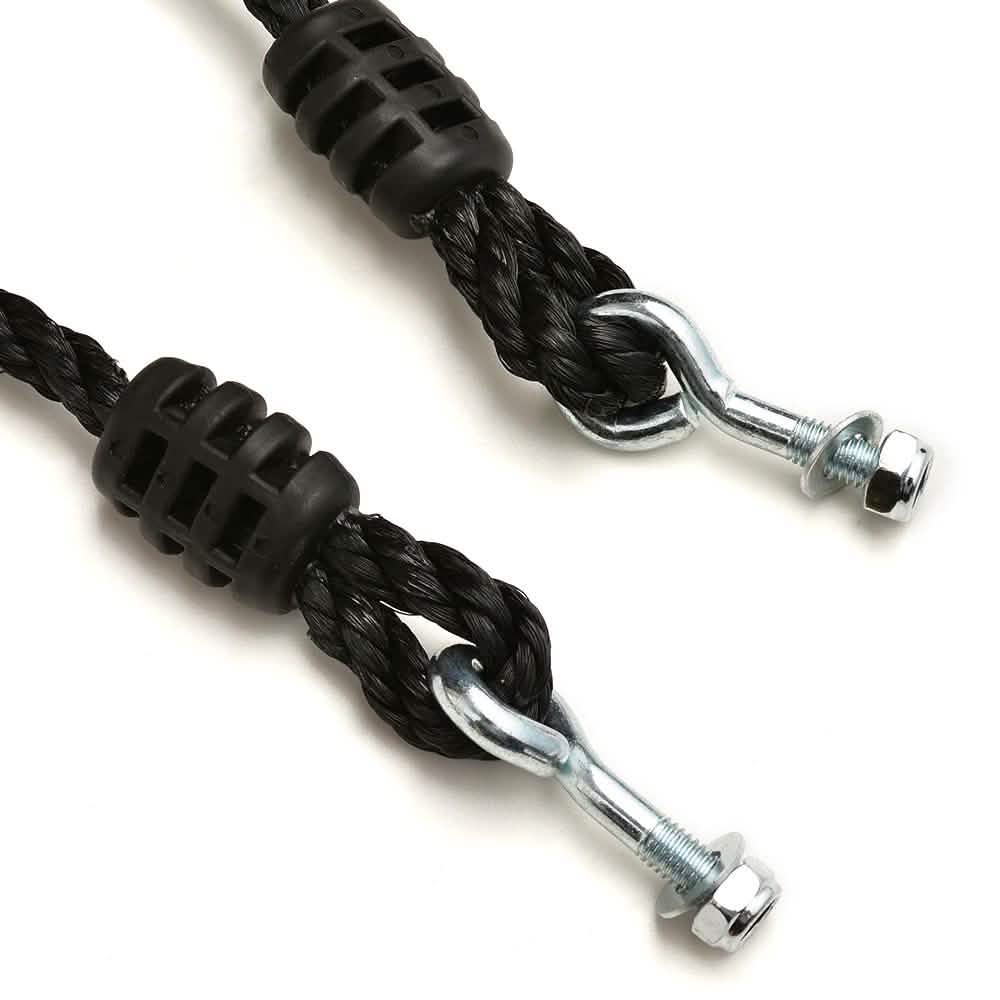 40 in Outdoor Tree Swing Hanging Rope Tire Saucer Seat Yard Mat
