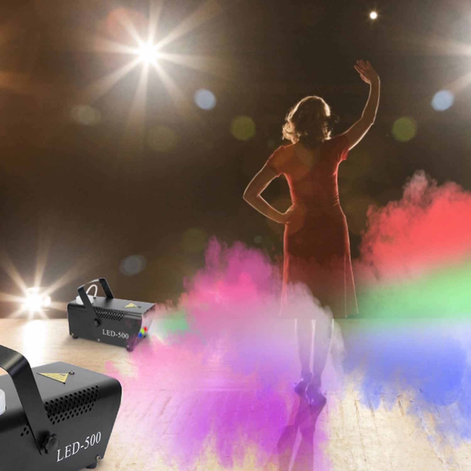 400W RGB LED Fog Machine