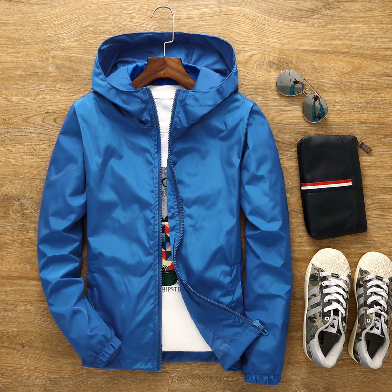 RED SEASONAL MEN'S Long sleeve stand collar URBAN STYLE  jacket