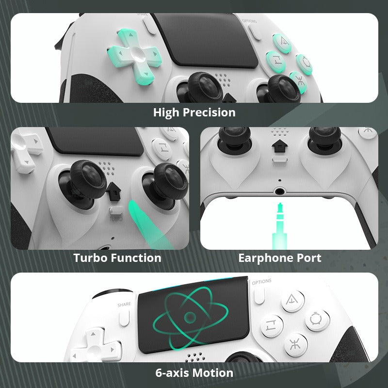 Suitable for PS4/Slim/Pro wireless Bluetooth game controller with body sensing six axis vibration T29 controller