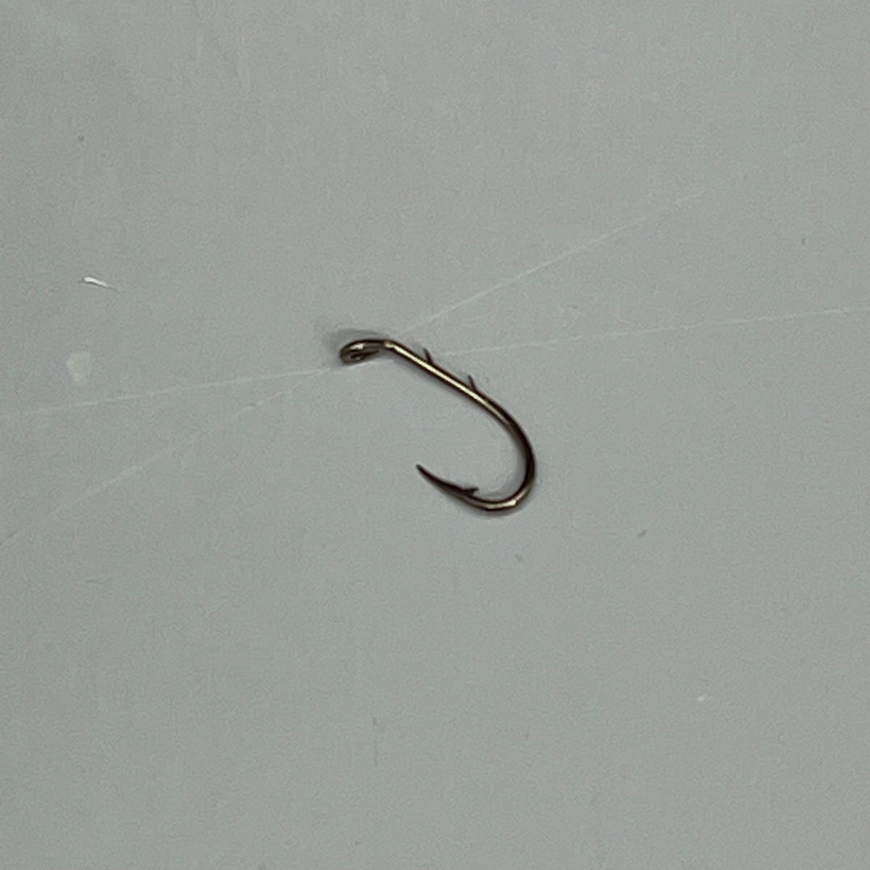 EAGLE CLAW (2 PACK) Down eye 2-Slice Offset Hooks Bronze #8 50pc 181F-8
