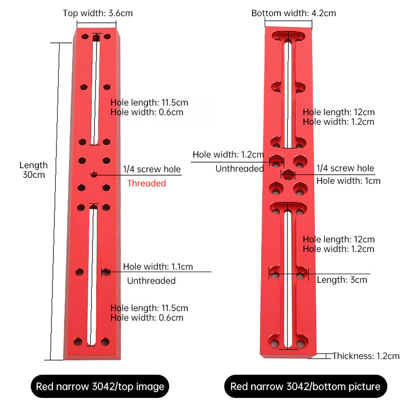 Vixen Red Dovetail Plate, Multi - function, for Astronomical Telescopes