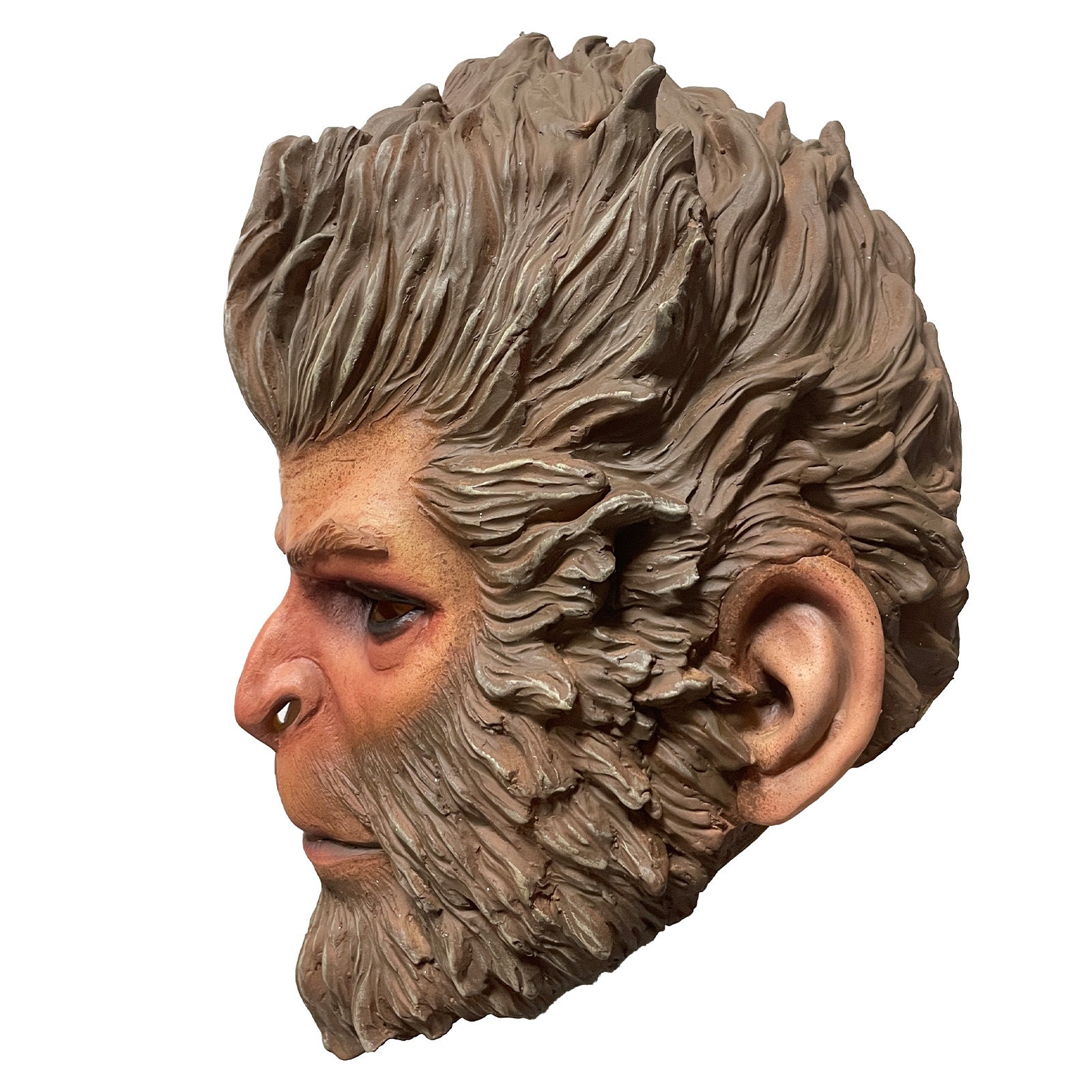Black Myth: Halloween Wukong New Empty Mask Game Cos Props Peripheral Wukong Mask Funny Monkey Headgear Halloween Gifts