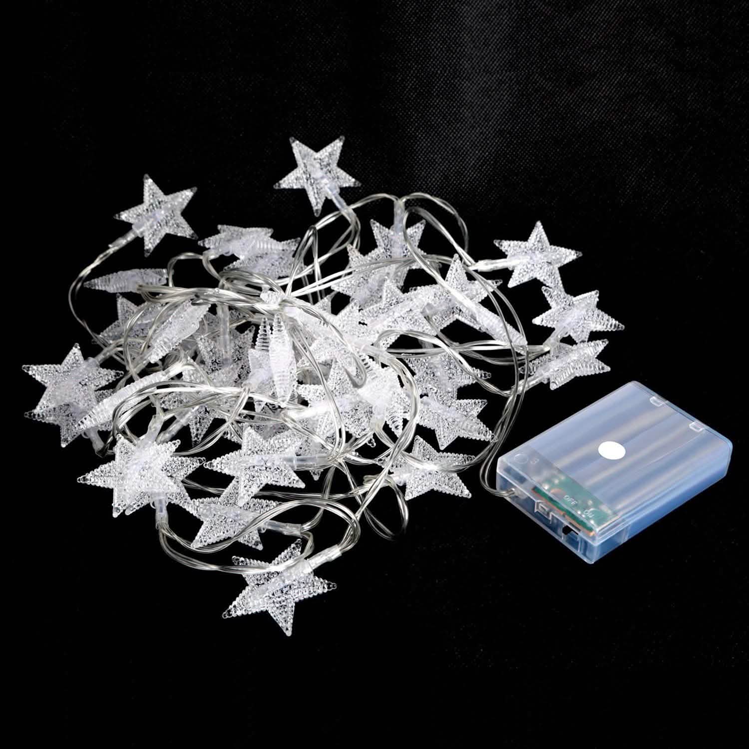 40-LED 13.12FT Star Fairy Lights
