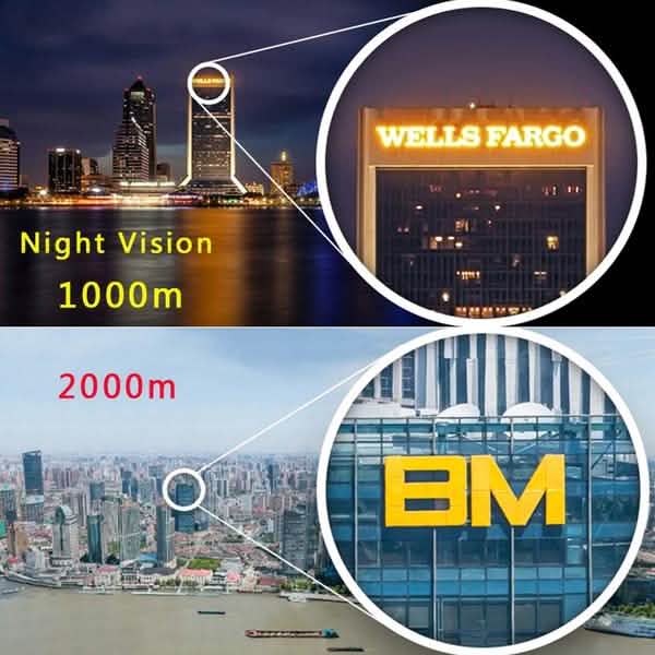 40x60 HD Night Vision Portable Monoculars Telescopes