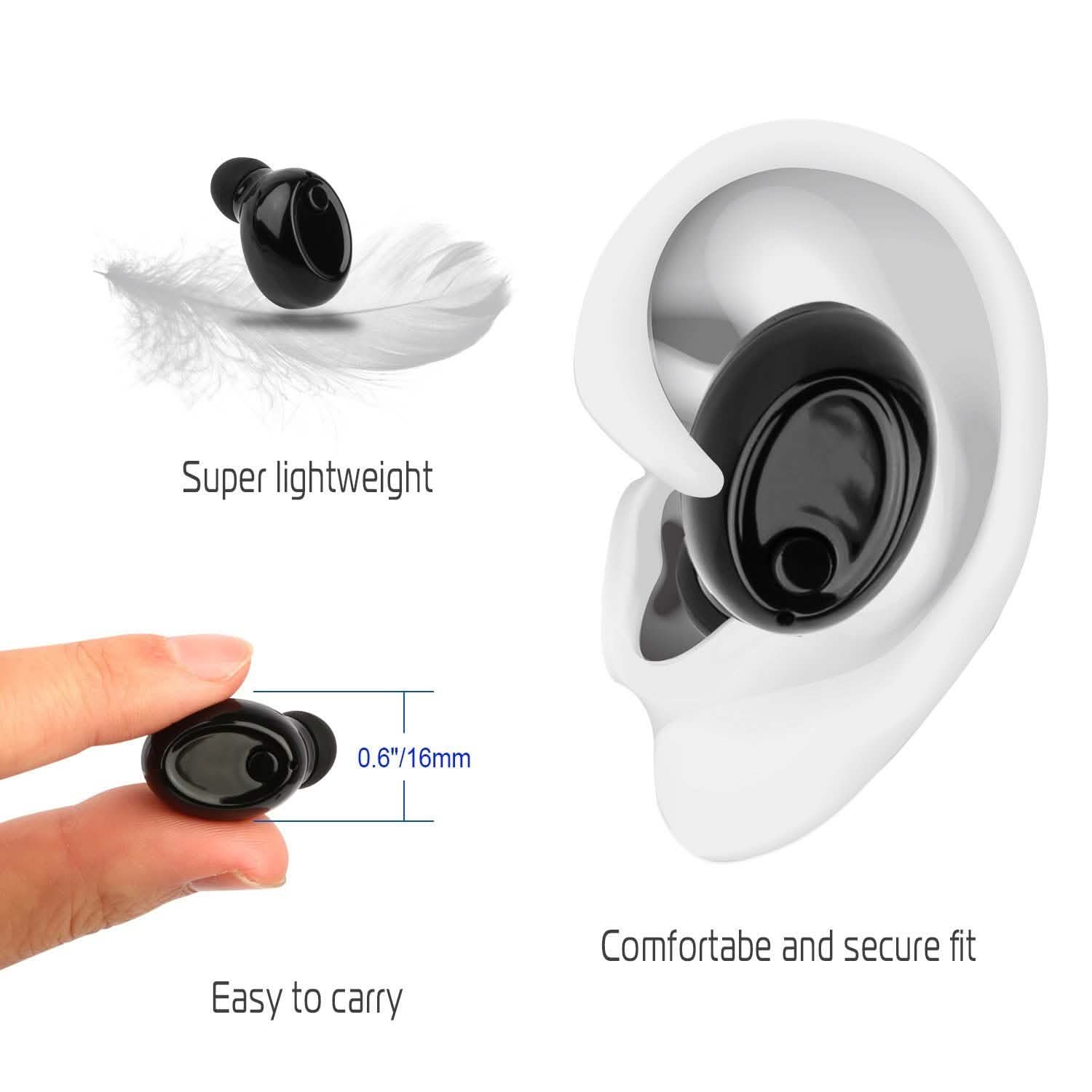 4.1 Magnetic Single Charging Earbuds