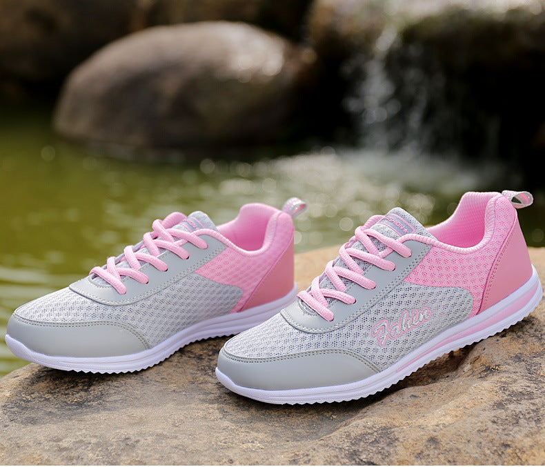 2021 spring summer new big size women's shoes, ladies casual flat sole shoes, sports shoes, fashionable women shoes wholesale
