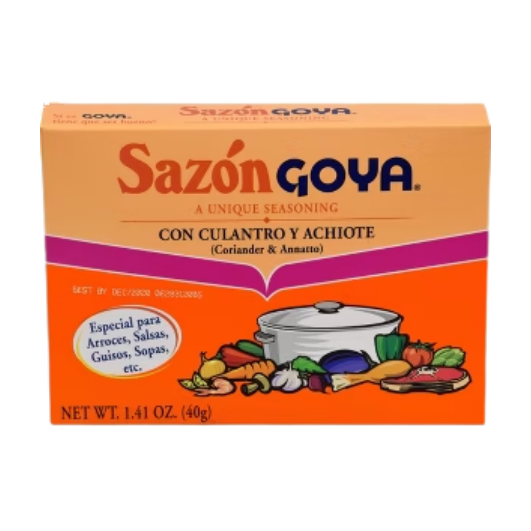 Goya Sazon with Cilantro & Annatto (1.41oz)
