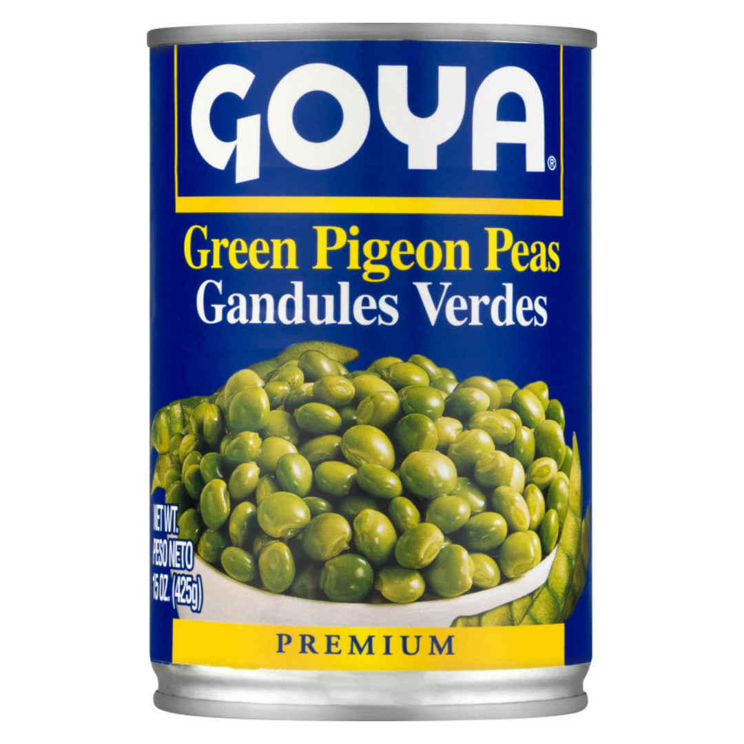 Goya Green Pigeon Peas / Gandules Verdes (15 oz)