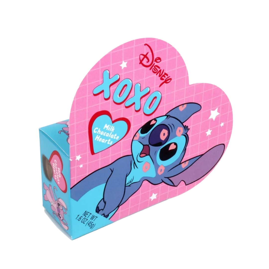 Frankford Disney Stitch Crispy Chocolaty Valentine Heart Box (1.6oz)