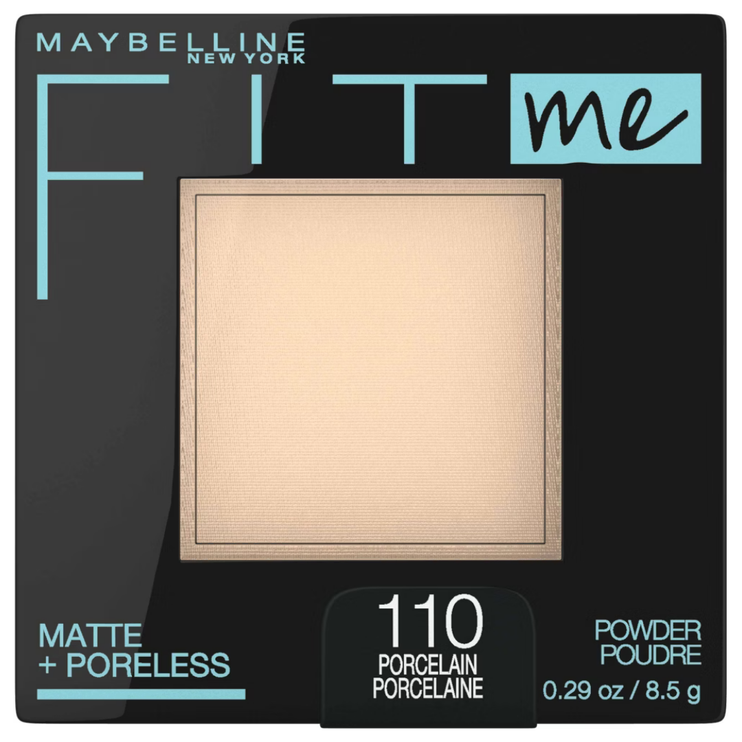 Maybelline Fit Me Matte + Poreless Powder Porcelain 110 (0.29oz)