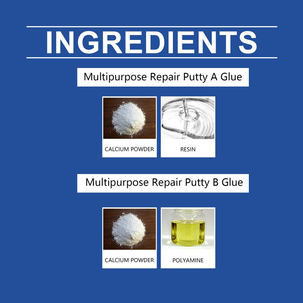 Plastic Steel Mud Iron Glue Leak Repair Waterproof Strong Repair Tile Multi-Functional Ab Adhesive Glue