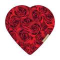 Celebrate with Chocolate Rose Bouquet Valentine Heart Box (2oz)