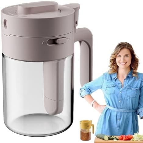 Multifunctional 2-in-1 Airtight Glass Seasoning Box Set