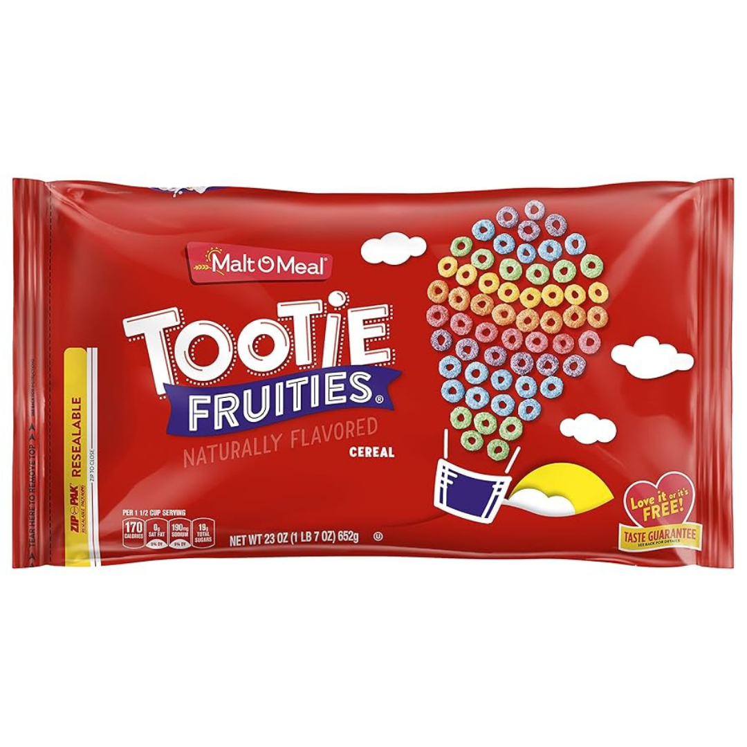 Malt-O-Meal Tootie Fruities Cereal (19oz)