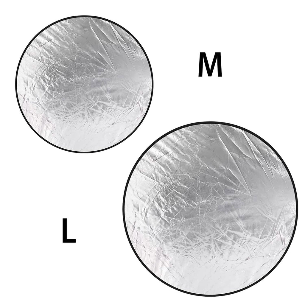 42.5" 5 In 1 Photography Round Light Collapsible Reflector