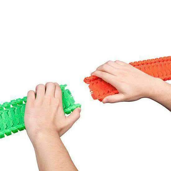425-Piece: Mega Galaxy Flex-Track Glow Track with 2 Electric LED Light Cars