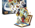 Magic Book Carriage Children Educational Assembly Building Blocks Toy
