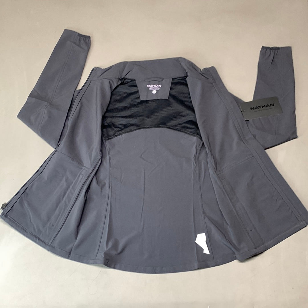 NATHAN Vamos Track Jacket Women's Sz XS Dark Charcoal NS50040-80078-XS (New)