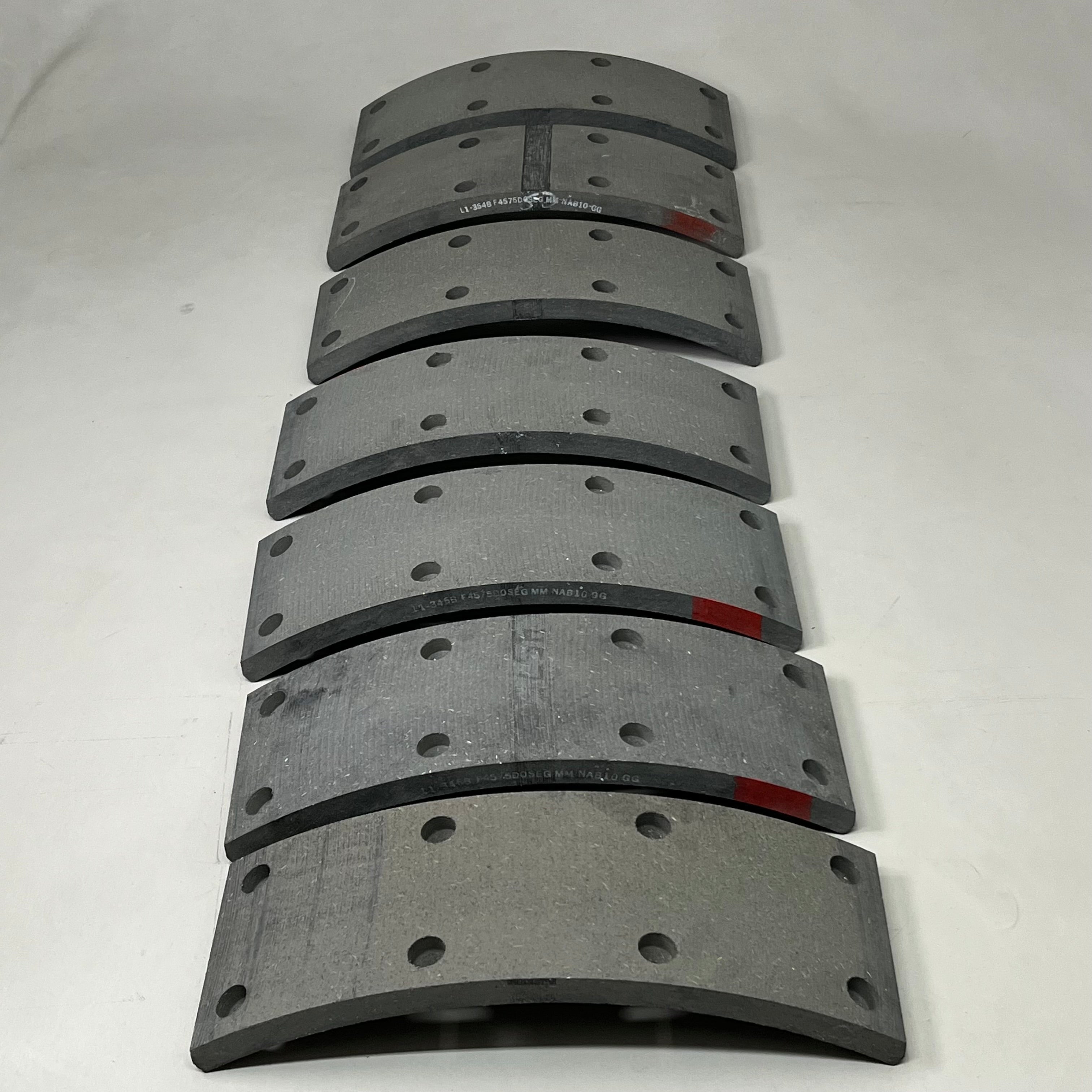 CARLISLE (7 PACK) Off High Way Brake Lining 14" x 5" GG F4575DOSEG MM NAB10GG