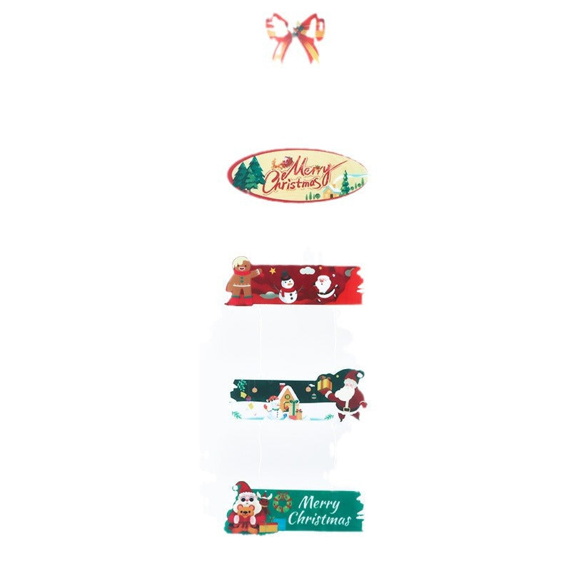 New hanging lights, LED signs, Christmas scene decoration, window display, light string, atmosphere lights