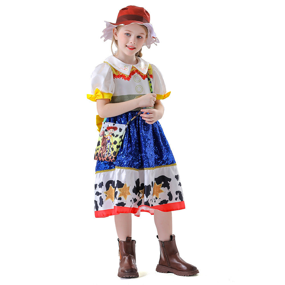 European And American Cosplay Cuisi Children Shirt Suit