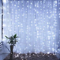 448 LED 6.6 x 19.6 Ft. LED Curtain Lights with 8 Light Modes and Memory Function