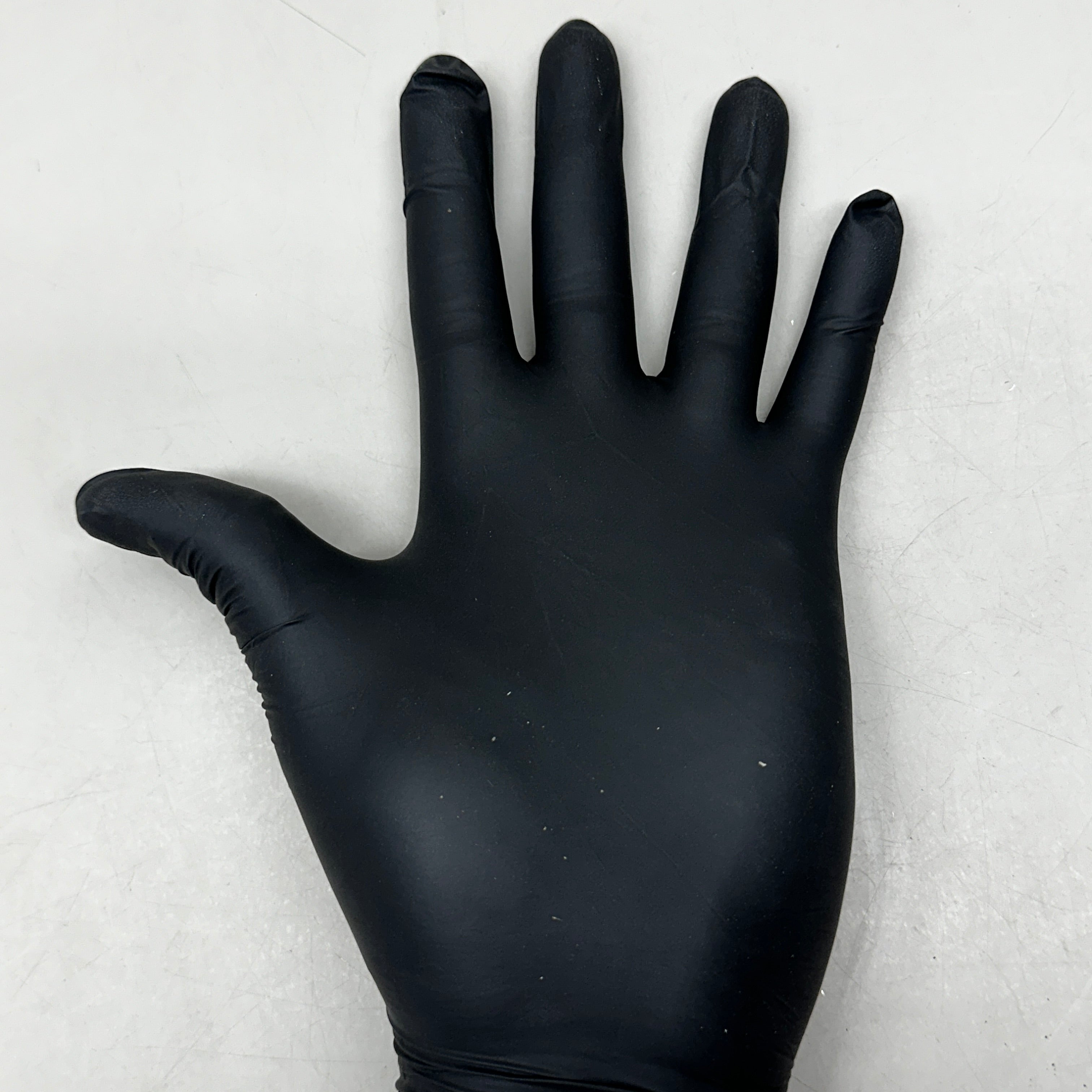 AUTOWURKS (100 PACK) Black Nitrile Disposable Gloves Size: Medium MKL-000M