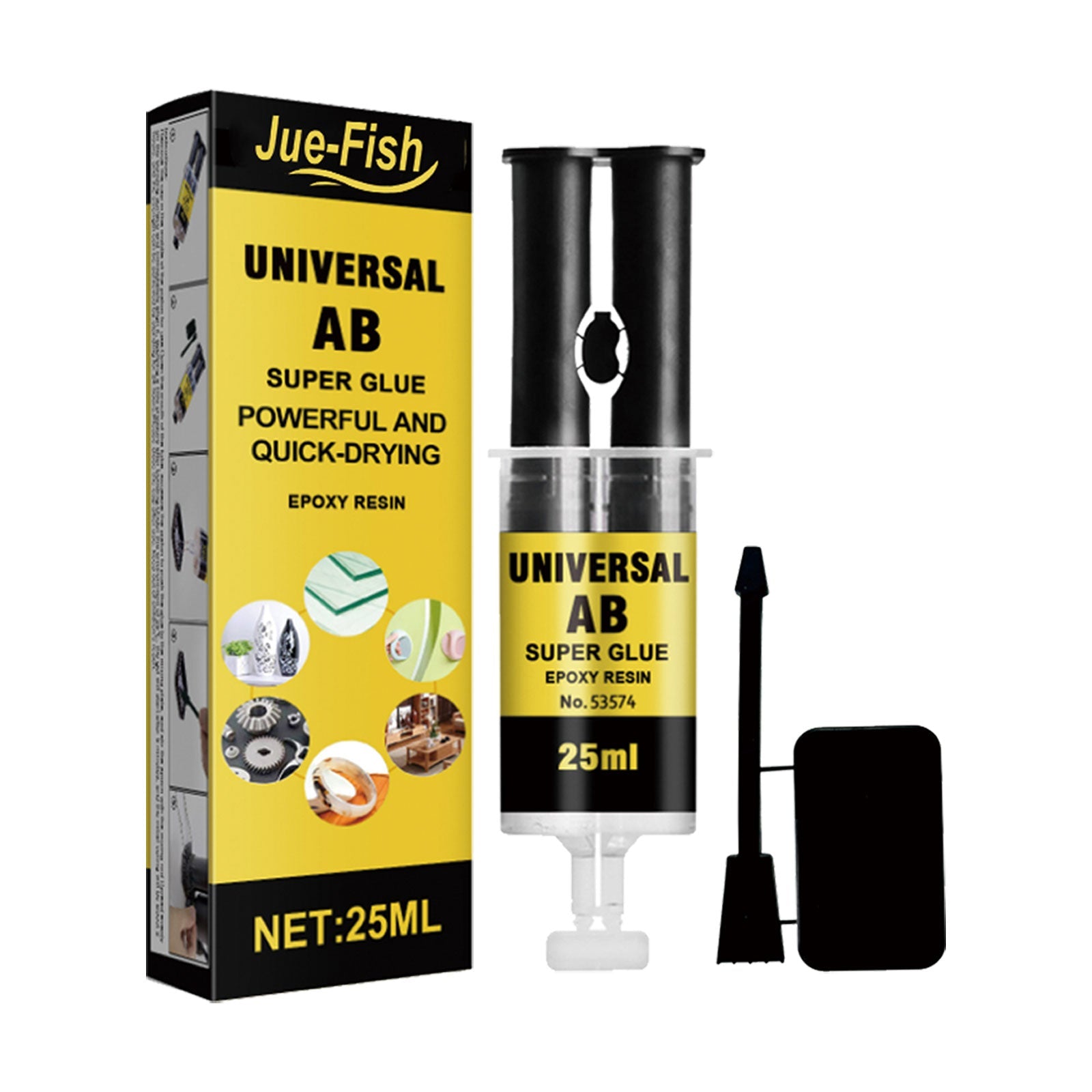 Casting Adhesive, Epoxy Resin AB Adhesive Waterproof And High Temperature Resistant Multi-functional Metal Crack Repair Adhesive