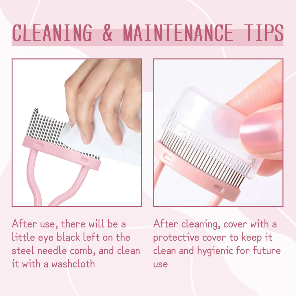 Eyelash Filter Separator Comb Eyelash Multi-Function Brush To Remove Eyelash Clumps Sticky Curl