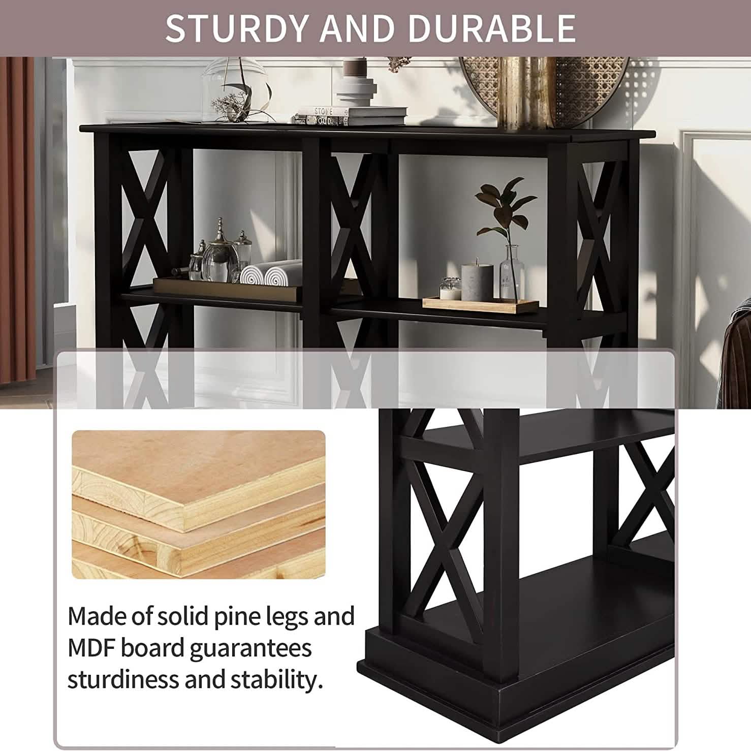 46.5" Entry Console Table