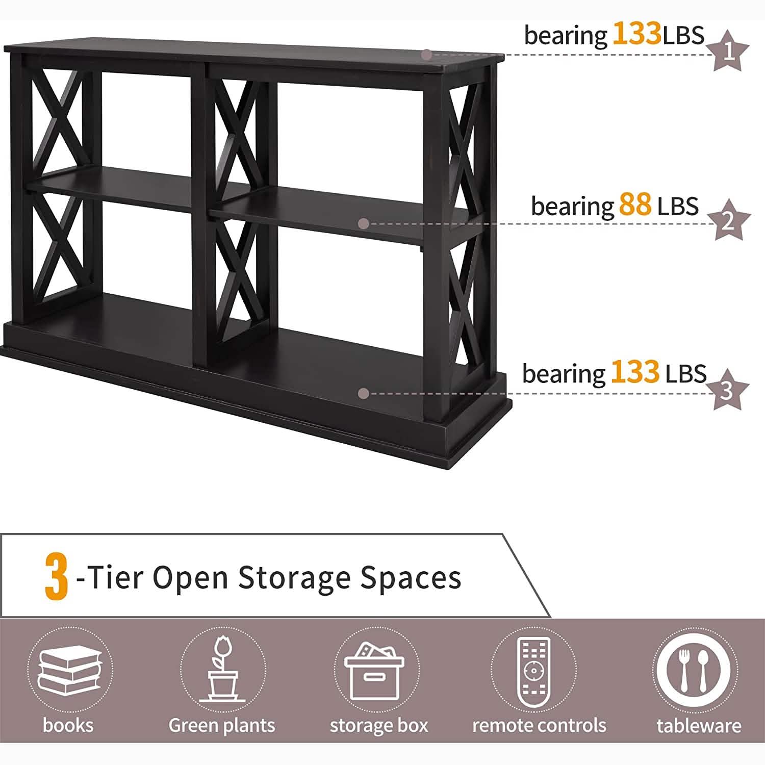 46.5" Entry Console Table