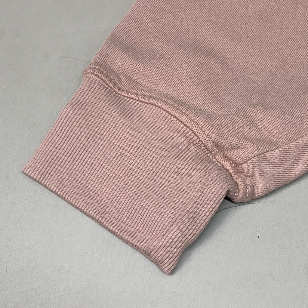ETICA Viola Sweatshirt Dress Pleated Drop Shoulder Wood Rose Size Large EW174415